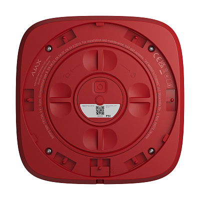 картинка Ajax EN54 FireProtect (Sounder) красный Оповещатель пожарный звуковой от компании Intant